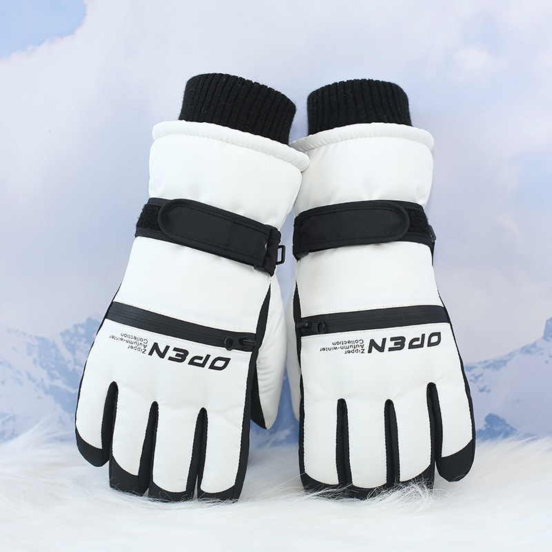 " Winter Outdoor Windproof Waterproof Thermal Sport Cycling  Ski Gloves "